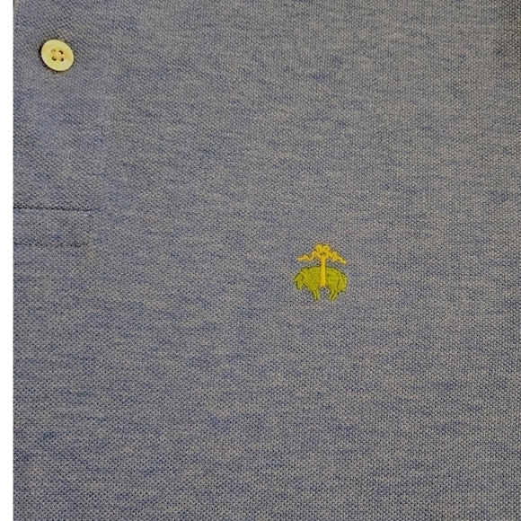 Brooks Brothers Blue Classic Embroidered Logo Polo - Picture 4 of 8